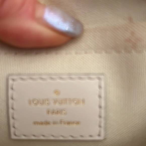 Limited edition 2022 Spring in the City Neverfull Pouchette in Sunset Kakhi SOLD - Picture 7 of 9